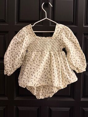 Kids 2-3T Sam & Louloute skirted romper